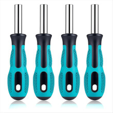 4 PCS Bit Driver Handle, 1/4 Handle Magnetic Screw