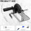 Angle Grinder Stand, 45 Adjustable Holder Accesso 5