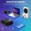 A10 Mini LED WiFi Projector Native 480x360 Support 5