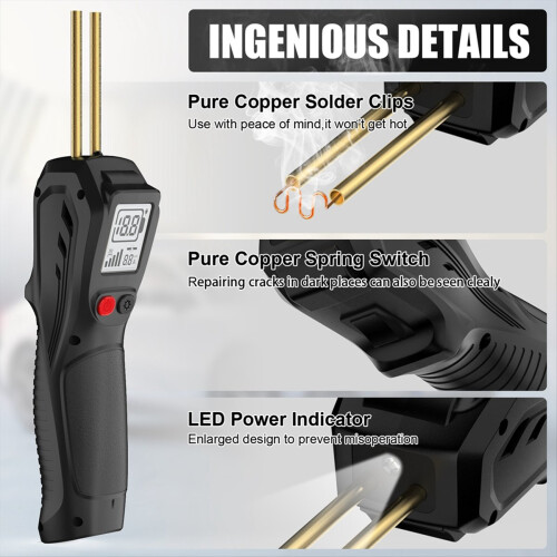 Handheld Wireless Charging Plastic Welding Tool Ho 2