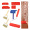 8 Pieces Wood Grain Paint Tool Set, Texture Roller 4