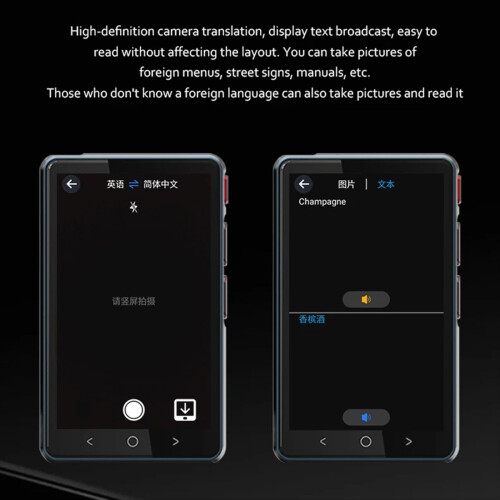 Portable Smart Voice Translator 135 Real-Time Lang 1