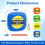 80 PCS Keychain Tape Measure Small Keychains, 3 Ft 6