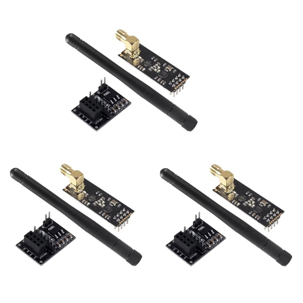 Nrf24l01+Pa+Lna Wireless Module With Antenna 1100 4853202292621