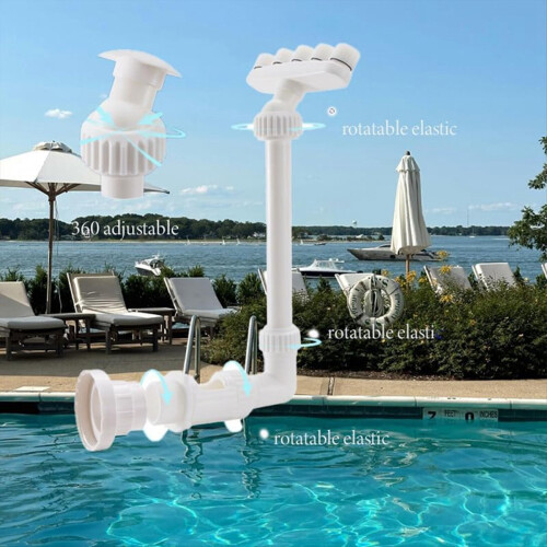 Adjustable Pool Fountain Five Nozzles Waterfall Sp 2