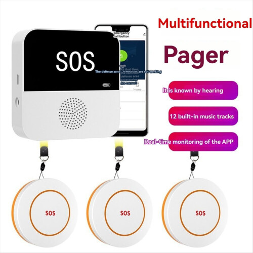 Tuya Smart WiFi SOS+3Call Button for Elderly Emerg 1