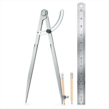 Woodworking Compass Geometry Tool - Professional L