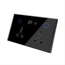 Tuya WIFI Smart Wall Socket with USB Type-C UK Plu