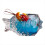 Transparent Fish Shape Bar Cocktail Glass Party Th 1
