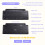 2.4G Wireless Bluetooth Keyboard with Number Touch 6