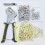 3/8 Inch 10mm Grommet Pliers Kit Handheld Hole Pun 9