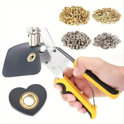 3/8 Inch 10mm Grommet Pliers Kit Handheld Hole Pun 1