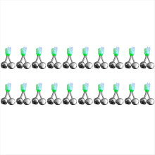 20PCS Fish Bite Alarm Twin Spiral Bells Fishing In