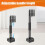 Carpet Stretcher Knee Metal with Tilting Teeth Adj 9