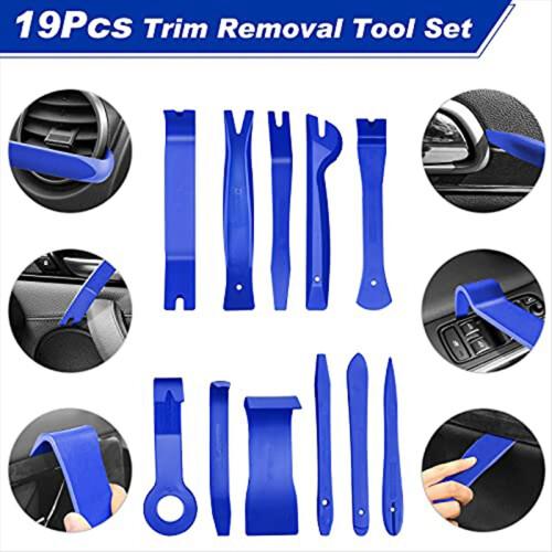 19 Pcs Trim Removal Tool, Auto Clip Pliers Fastene 2