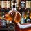 Dachshund Dog Whiskey Bottle,3D Sculpted Shape Gla 3