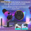 USB/XLR RGB Dynamic Microphone for Podcasting Reco 10