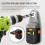 Electric Drilling Dust Collector Laser Level 2 in 8