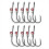 10PCS Live Shrimp Hook Set,Freshwater/Saltwater Fi 2