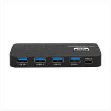 USB3.0 Switcher 4 in Out Splitter Computer Teilen