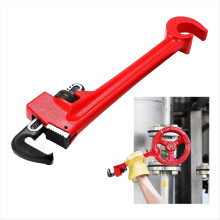 8in Double Ended Valve Wrench Pipe and Wheels 1/8i