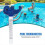 Whale Fish Pool Thermometer Floating Water Tempera 6
