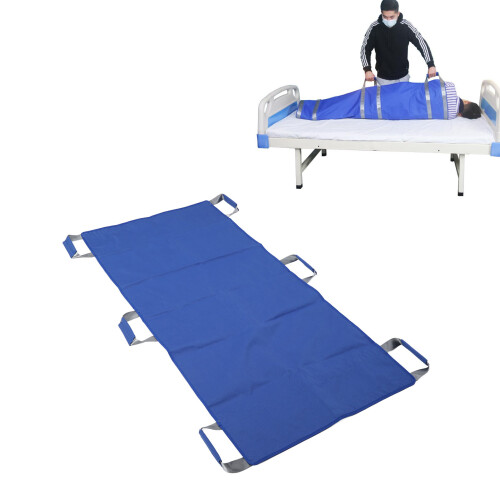 Durable Bed Positioning Pad with 6 Sponge Handles for Patient Transfers