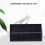 1W 6V Portable Solar Panel USB Charger for Mobile & Lighting 7