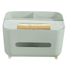 Mjukpapperslåda Vardagsrum Skrivbord Soffbord Sovrum Cream Style Fjärrkontroll Förvaring Papperslåda C