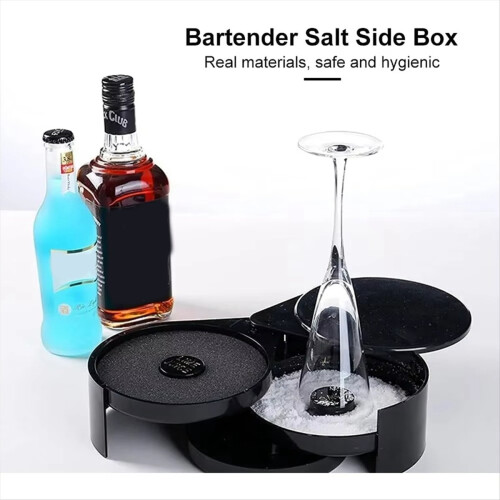 Bar Wine Accessories,3-Layer Rotating Cocktail Sea 2