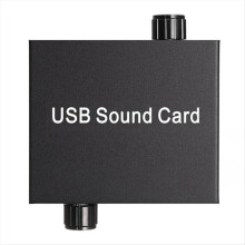 USB Sound Card for Laptop Earphone Microphone Exte