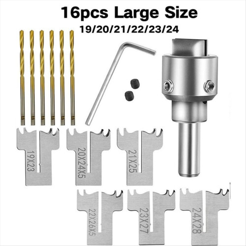 16PCS Woodworking Milling Cutter Set for Crafting 1