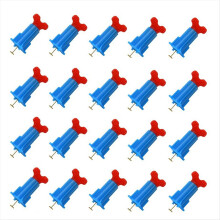 20 Pcs Tile Leveler Spacer Reusable Tools for Wall