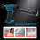 Electric Caulking Lithium Battery 4 Speeds Wireles 8