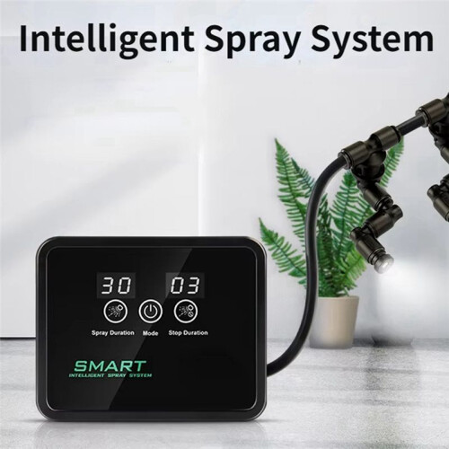 Touch Screen Sprinkler Control Electronic Humidifier Timer Sprinkler Rainforest Sprinkler System EU Plug 2
