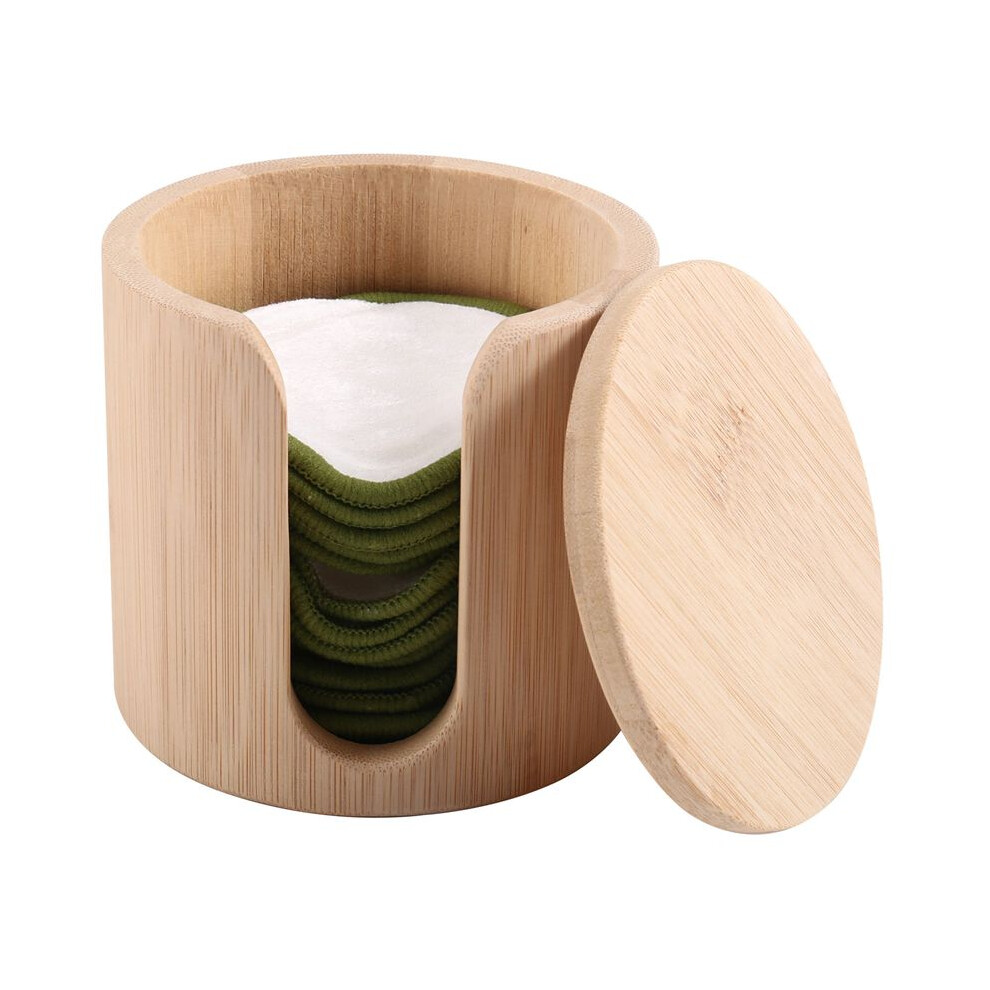 Reusable Bamboo Makeup Remover Pads - Ultra-Soft, Eco-Friendly, Gift Set with Vegan Bamboo