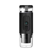Cafetera Expreso Portátil de 7500 MAh con Calefacción Inalámbrica y 20 Bares para Viajes y Hogar.