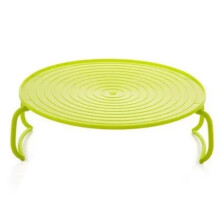 Microwave Heating Layered Steaming Tray Double-Layer Rack Bowl Rack Storage Rack Tools Kitchen Accessories Green
