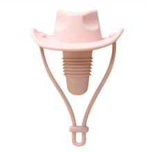 Bouchon Bouteille Vin en Silicone en Forme Chapeau Cowboy, Bouchon Bouteille Champagne, Bouchon Boisson, Bouchon Fermeture, Accessoires Bar Cuisine,