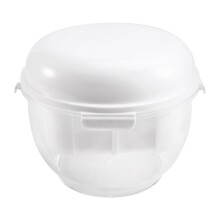 Griekse Yoghurtmaker met Fijne Zeef, Verwijderbare Drukplaat, Te Gebruiken Als Bewaarcontainer met Deksel - Yoghurtzeef
