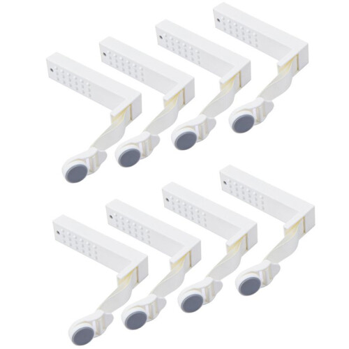 Sheet Locks, Sheet Corner Locks to Keep Sheets Tight, Sheet Organizer Mattress Sheet Holder Straps Grey