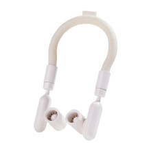 Hangende Nekventilator 360 Graden Draaibaar Multifunctionele Draagbare Persoonlijke Ventilator voor Fietsen, Huishouden, Buitenactiviteiten, Wit