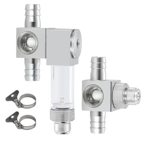 Aquarium Fish Tank Carbon Dioxide Bubble Meter External Refiner CO2 Cylinder External Diffusion Atomizer
