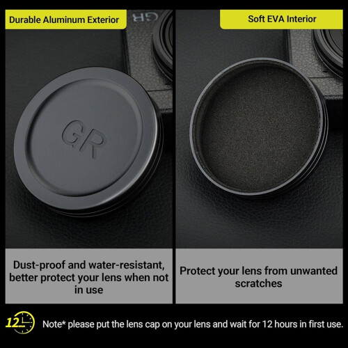 Lens Cap Cover Protector for GR3x HDF IIIx III II 2