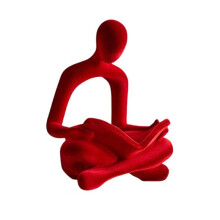 Abstract Art Sculpture Decor Reader Flock Figurine Home Decorations Modern Sculpture Arts & Crafts Desk Accessories C