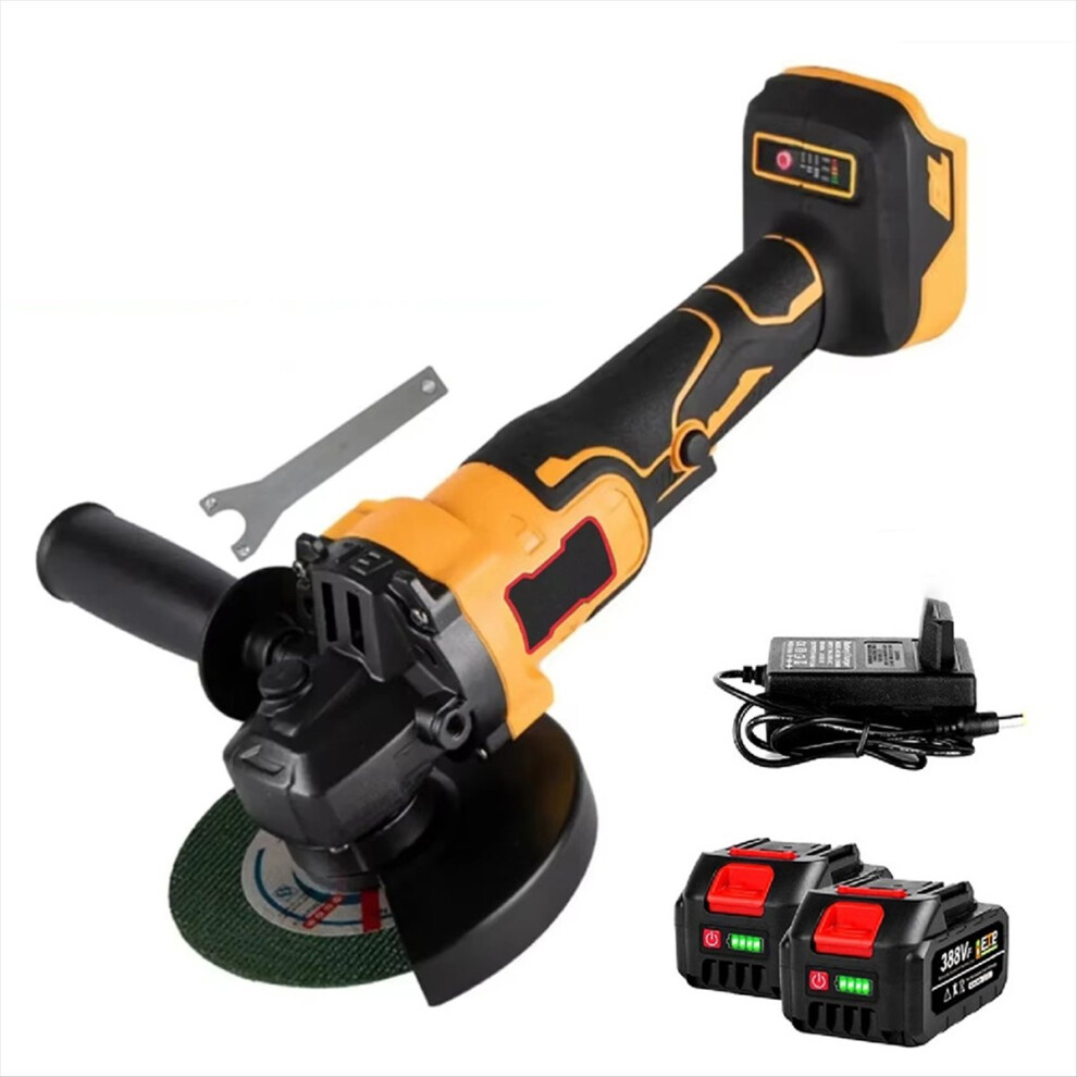 21V Cordless Brushless Angle Grinder 125Mm Cutting 4853202226022