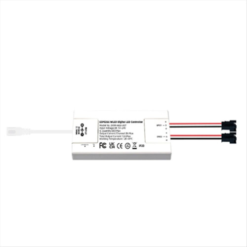 ESP32 Dual-Channel WLED Smart Controller 5-24V WiF 2