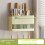 Kitchen Utensil Chopstick Storage Rack with Hook Drainage Rack Wall Mounted Tableware Storage Box Kitchen Organizer B 2