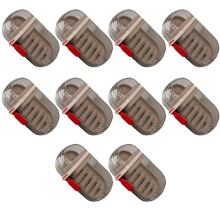 Reiszeepdoos met Deksel en Afvoerplug Draagbare Kleine Zeepdoos Reiszeepdoos