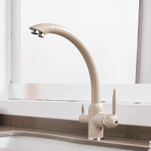 3 Way Kitchen Tap Brass Under Sink Water Filter System Compatible Brass Kitchen Sink Mixer Tap Hot And Cold Outkitchen